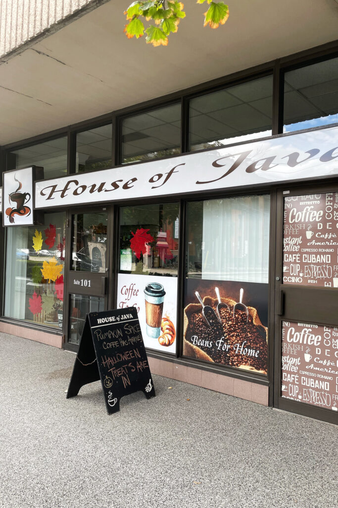 House of Java in Hamilton